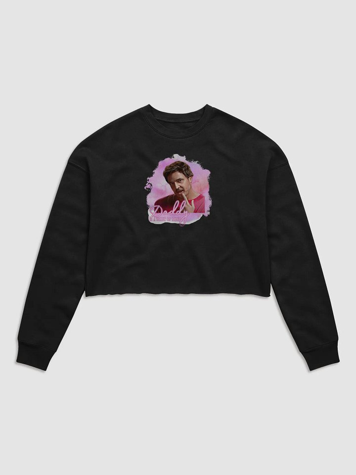 Playful Daddy State of Mind Crop Sweatshirt product image (1)