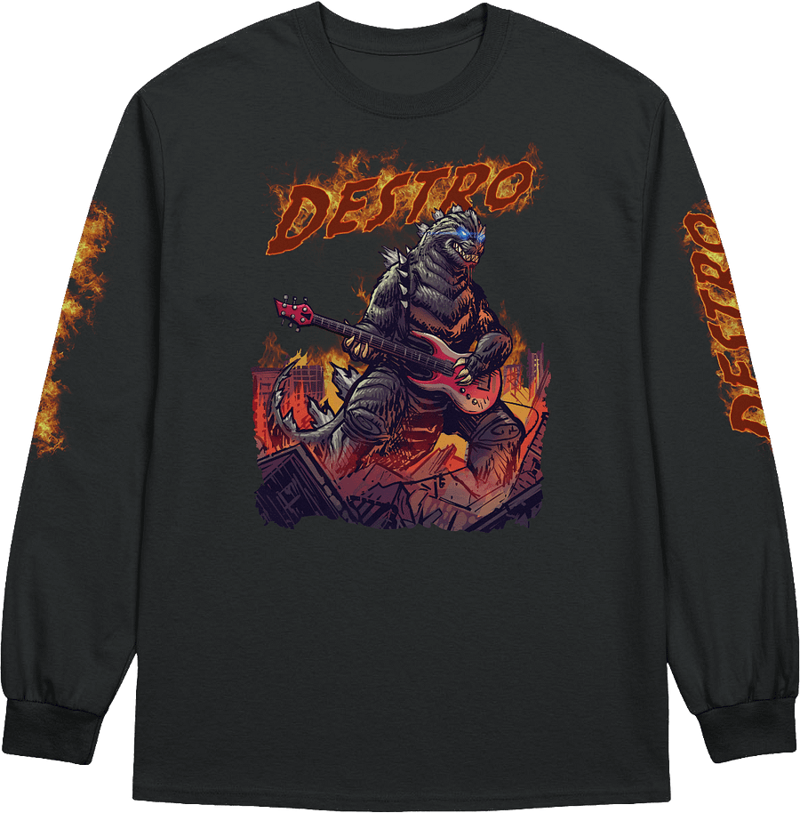 Long Sleeve Shirt - Rock Zilla product image (9)