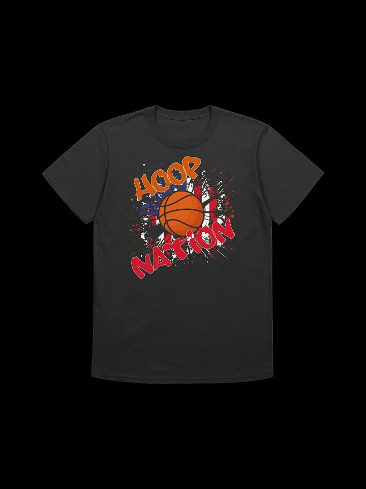 Hoop Nation-Basketball and American Pride T-Shirt product image (2)