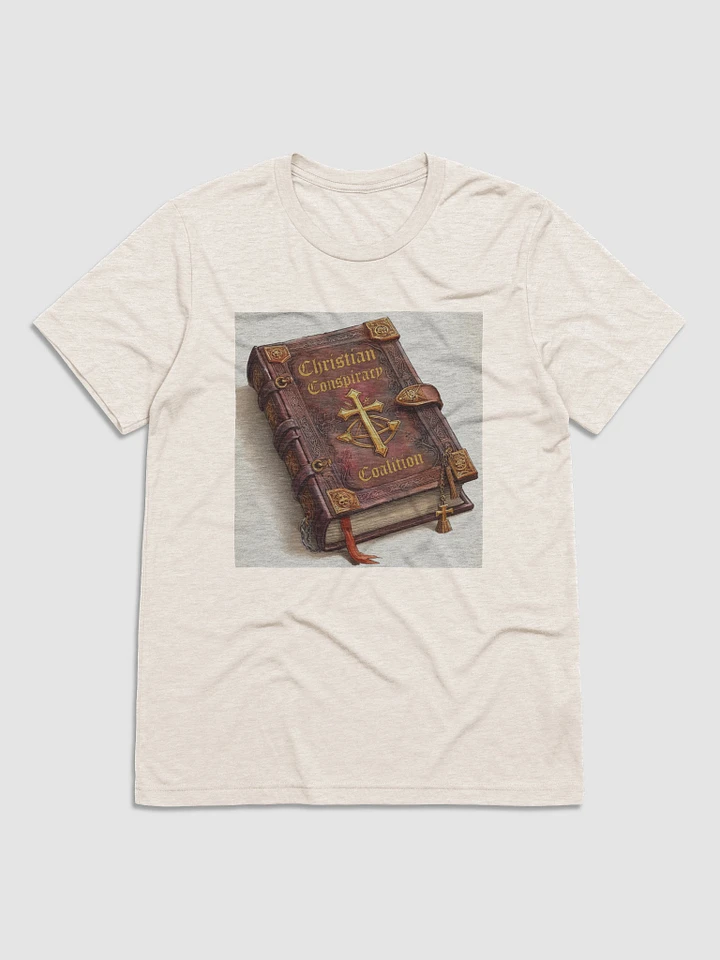 Christian Conspiracy Coalition (Bible Edition) - Triblend Short Sleeve T-Shirt product image (1)