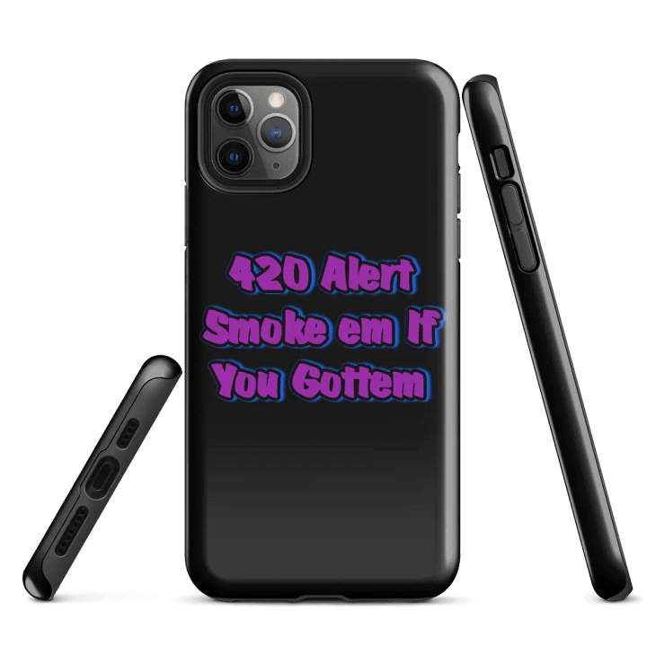 420 Alert Purple Haze iPhone® Tough Case product image (3)