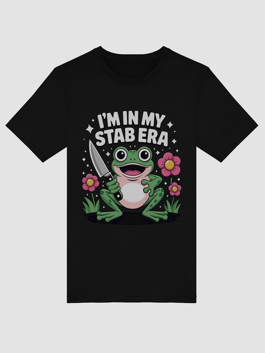 Stab Era Frog Cartoon T-Shirt product image (46)