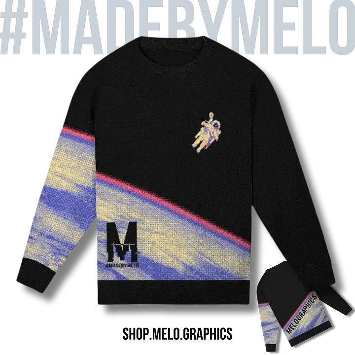 Lost in Space Knit Sweater [Relaxed-Fit] | #MadeByMELO product image (1)