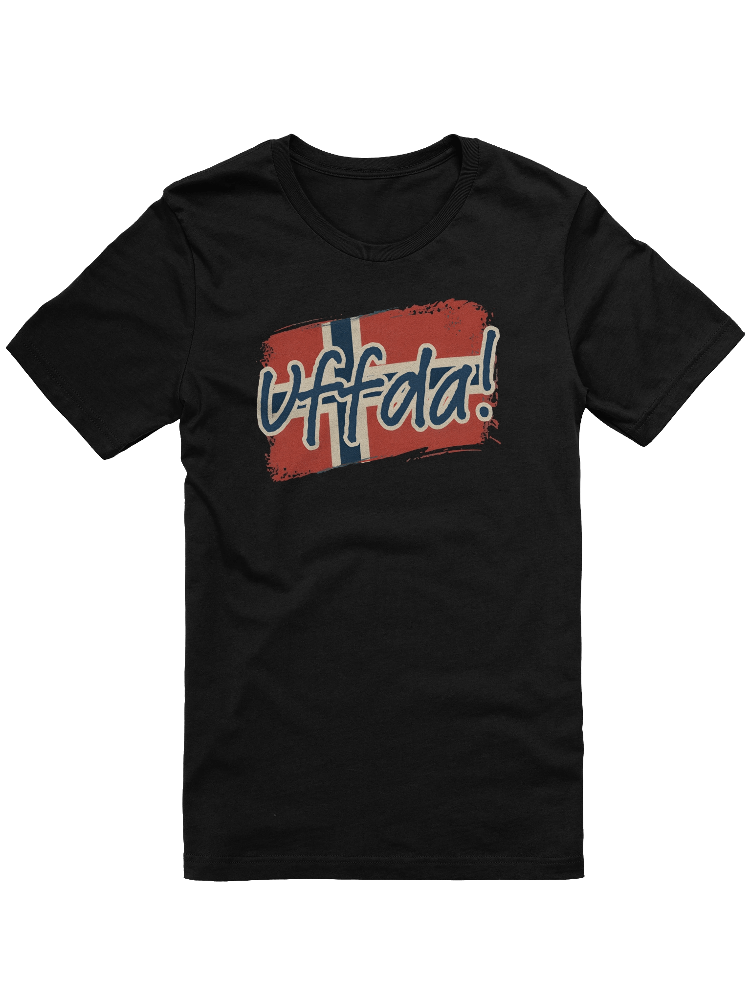 Norwegian Flag 'Uff da!' Tee product image (6)