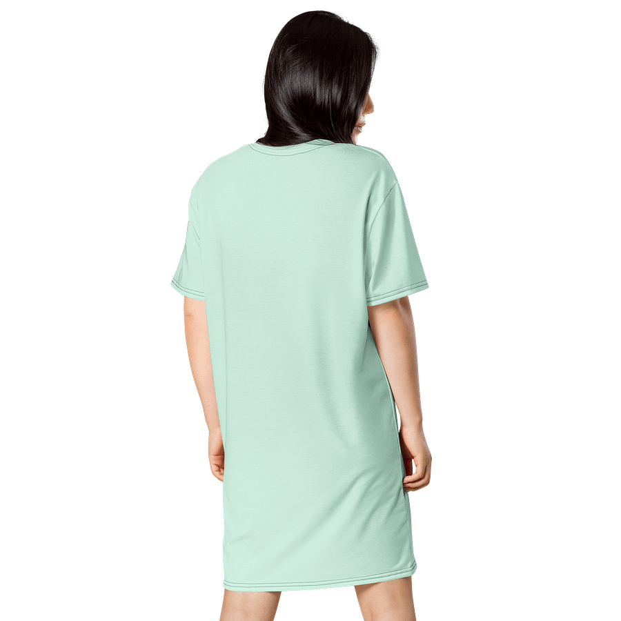 Oversized T-Shirt Dress - Vibrant Humming Bird, Sizes 2XS-6XL product image (2)
