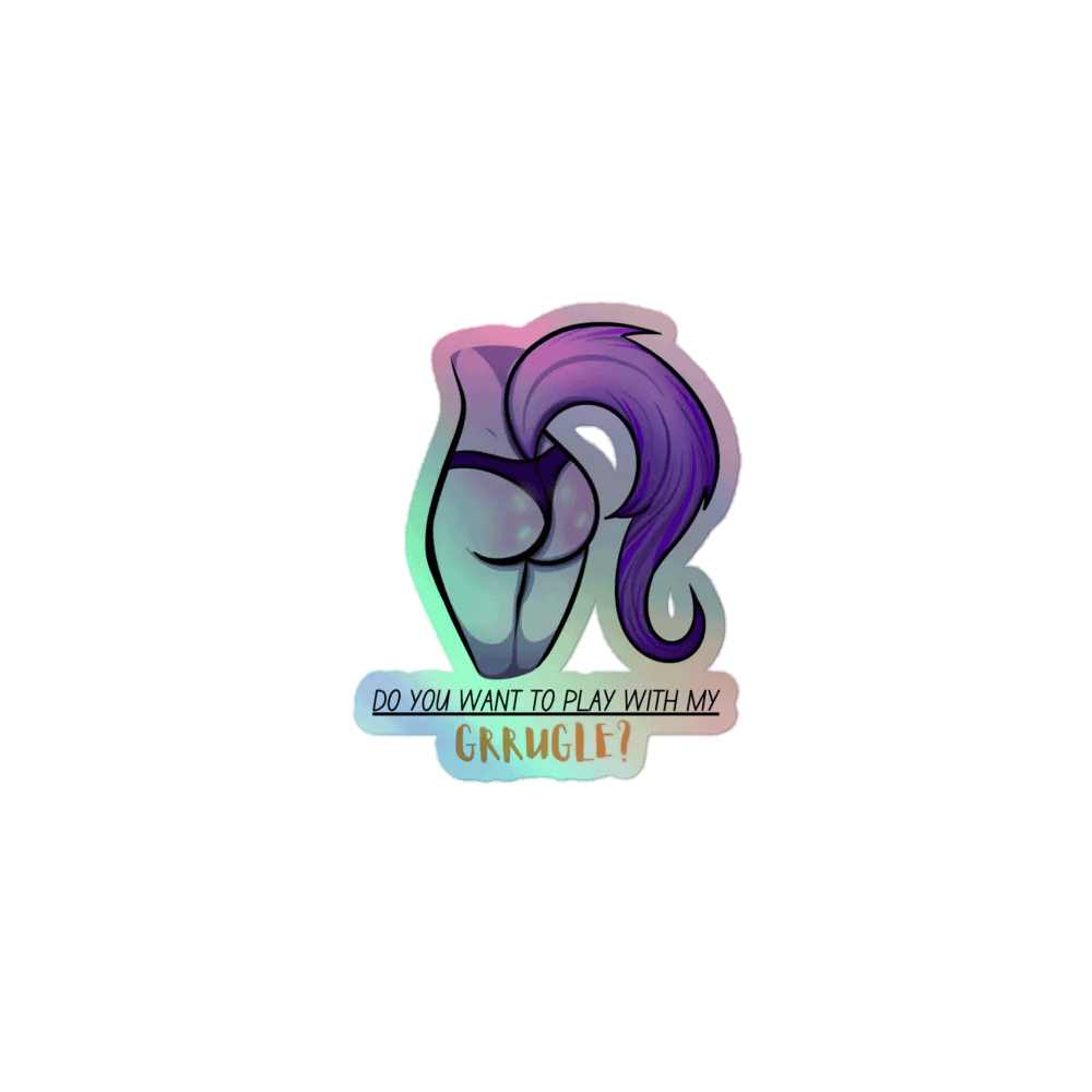 Holographic Grrugle Sticker product image (1)