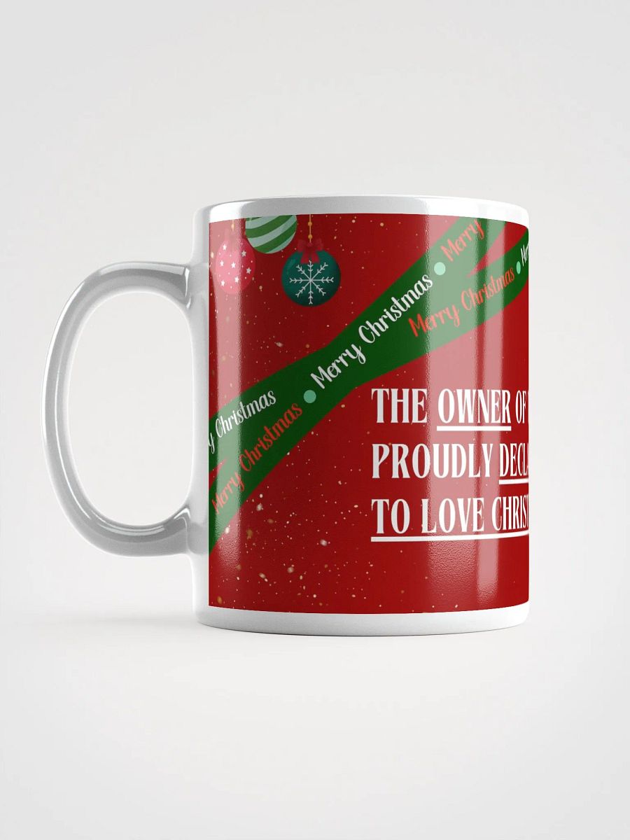 "Christmas Cheer Mug – Proud to Love Christmas!" product image (6)