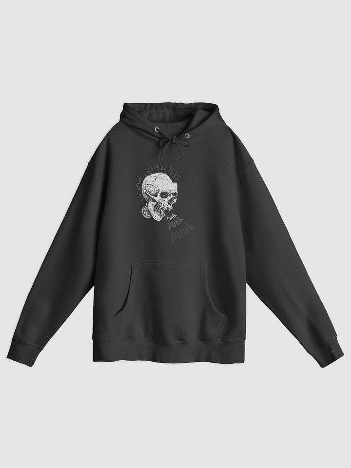 Rebel Skull Mohawk Hoodie product image (4)