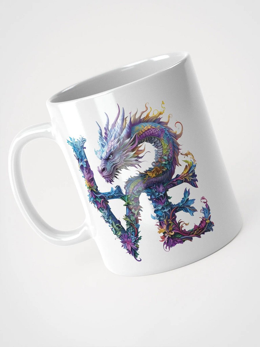 Exotic Vibrant Dragon Love Letters Mug product image (7)