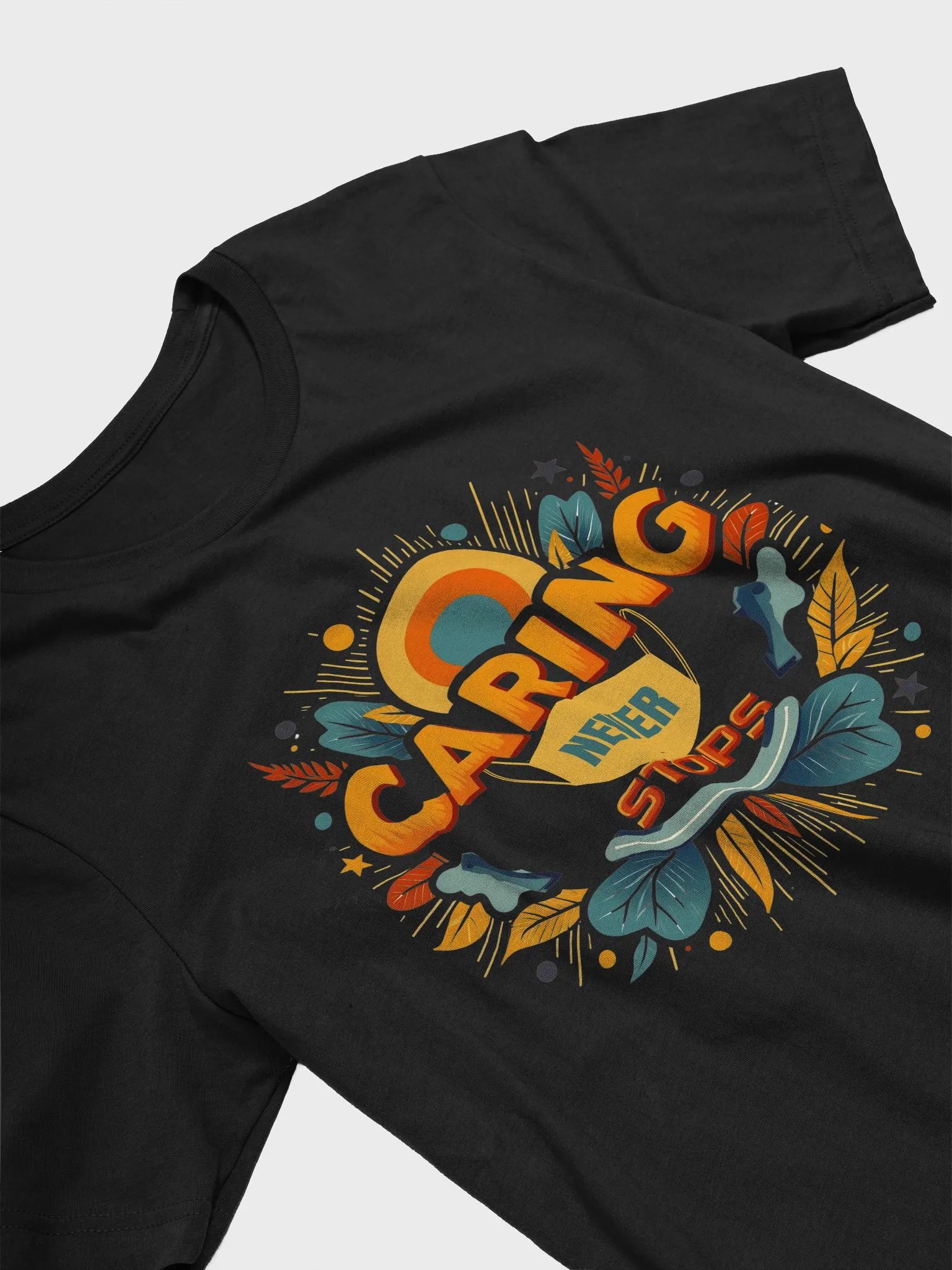 MUM HERO Stethoscope Heart T-Shirt product image (3)