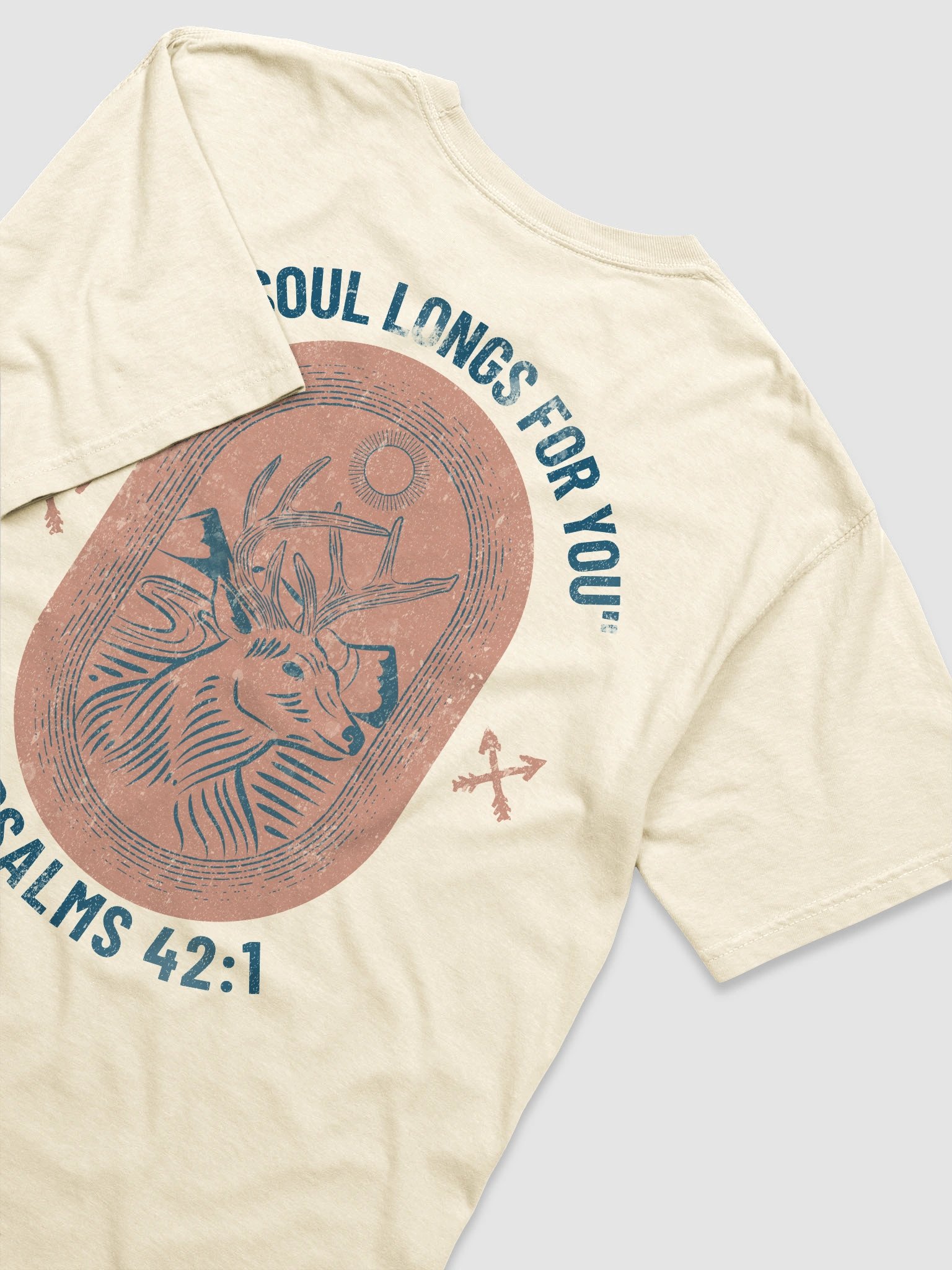 "My Soul Longs for You" Deer – Psalms 42:1 Christian Outdoors Shirt product image (6)