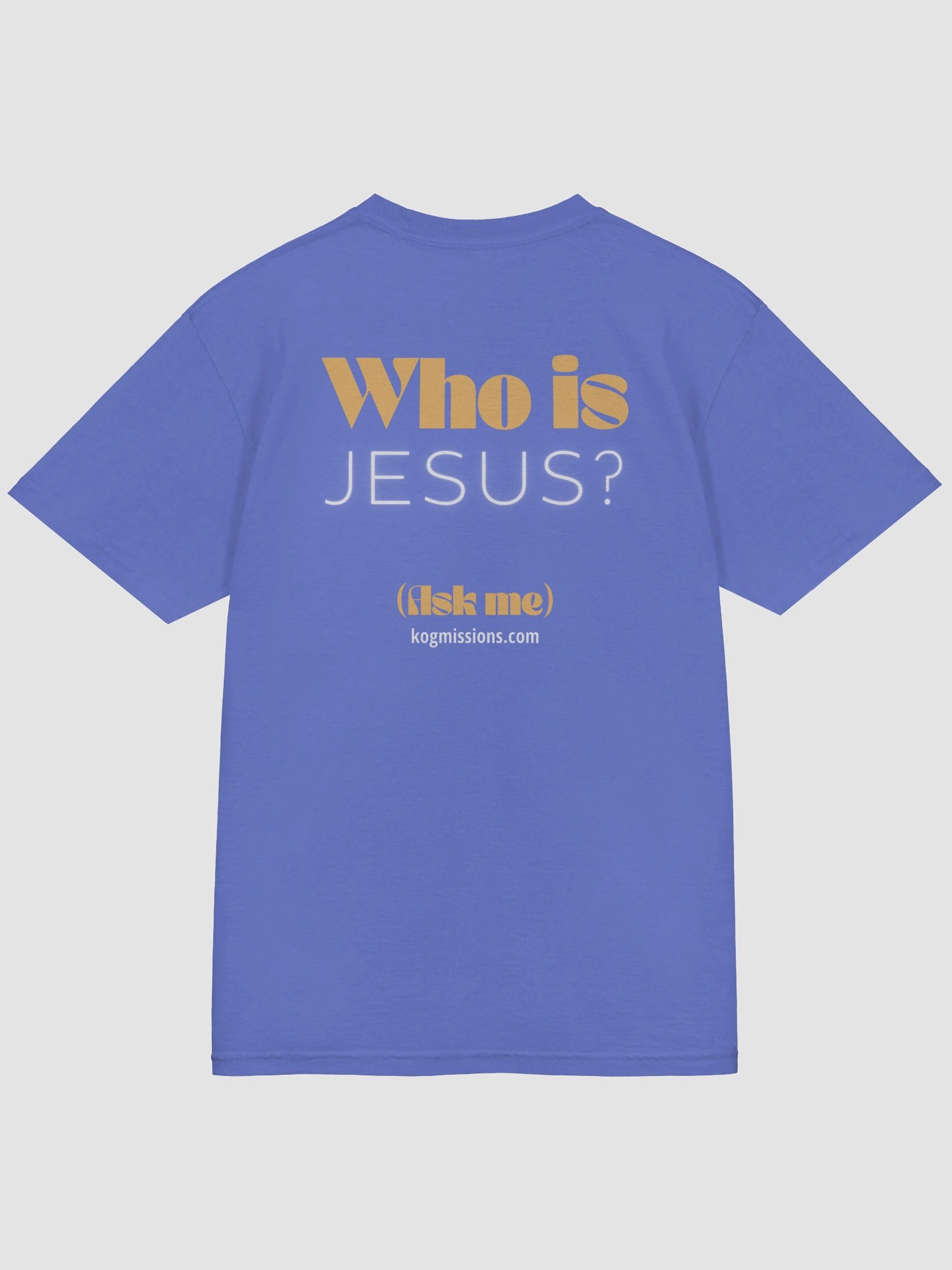 Who is Jesus Heavyweight Relaxed Fit T-Shirt product image (49)