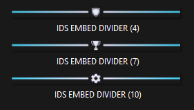 Clear Skies Embed Divider Bars product image (2)