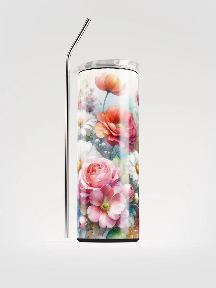 Bouquet Bliss Tumbler: Sip in Style with Floral Elegance! product image (1)