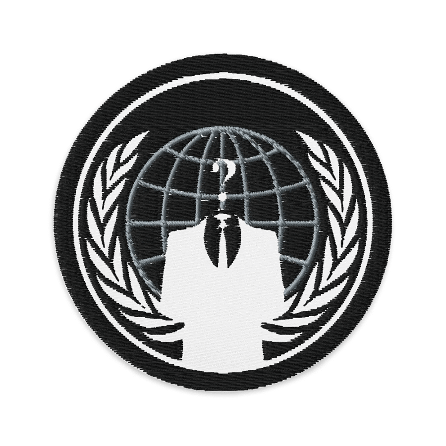 Anonymous Patch Gray & Black product image (1)