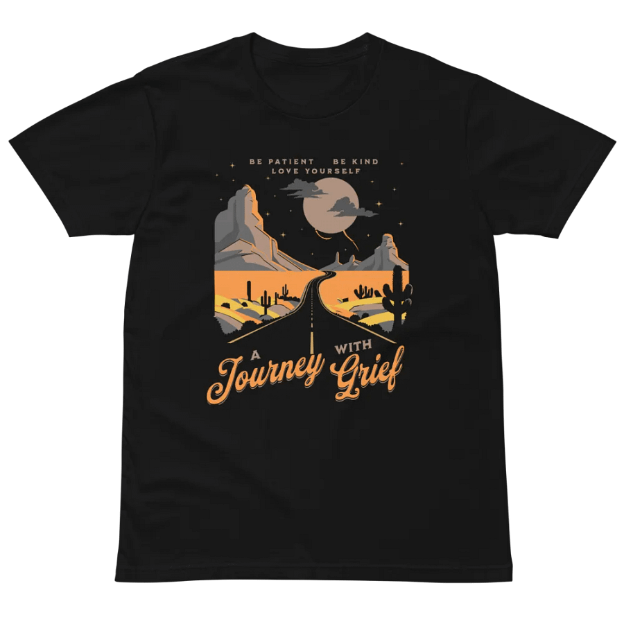 A Journey With Grief Black Tee product image (2)