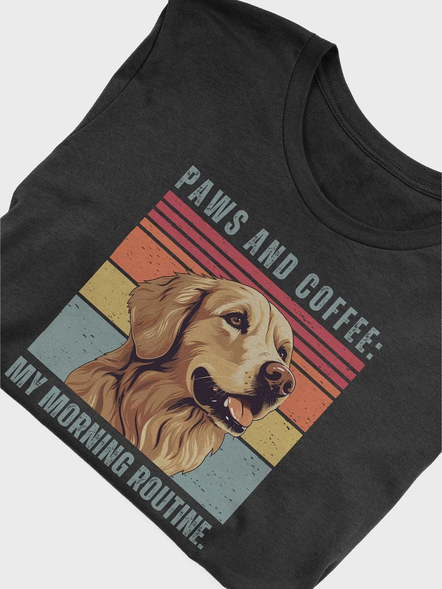 Paws and Coffee Retriever T-Shirt product image (19)