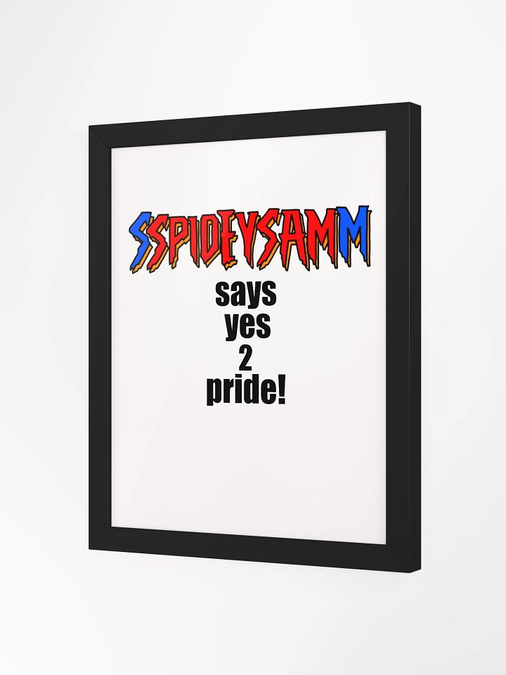 SspideysamM pride poster product image (2)