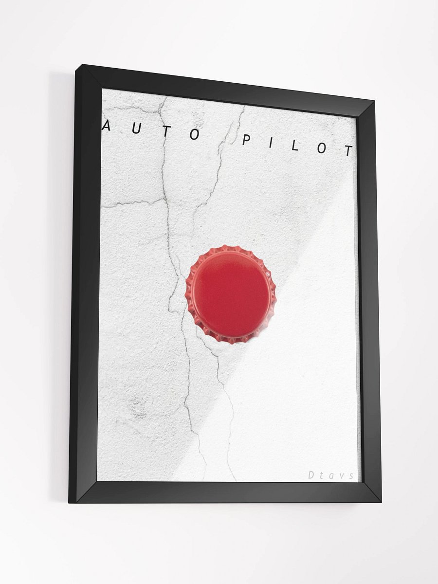 Auto Pilot Framed Poster product image (3)