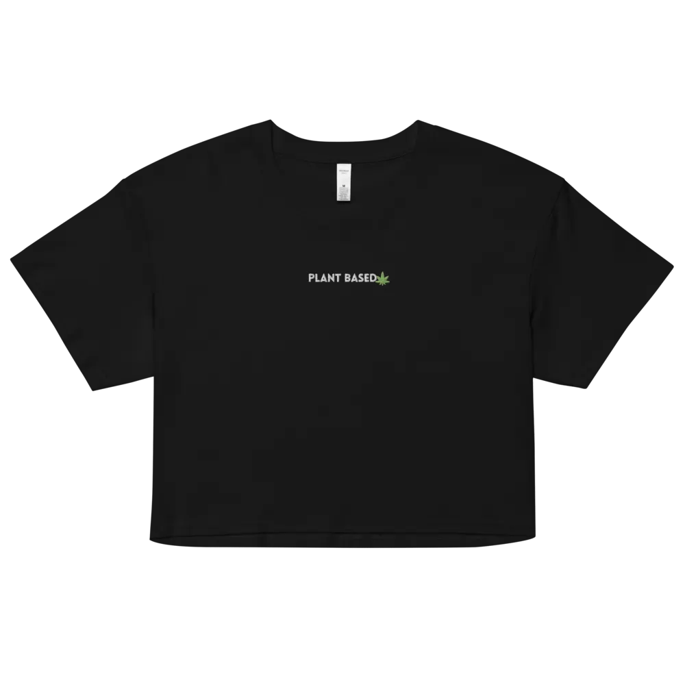 'plant based' crop top product image (8)