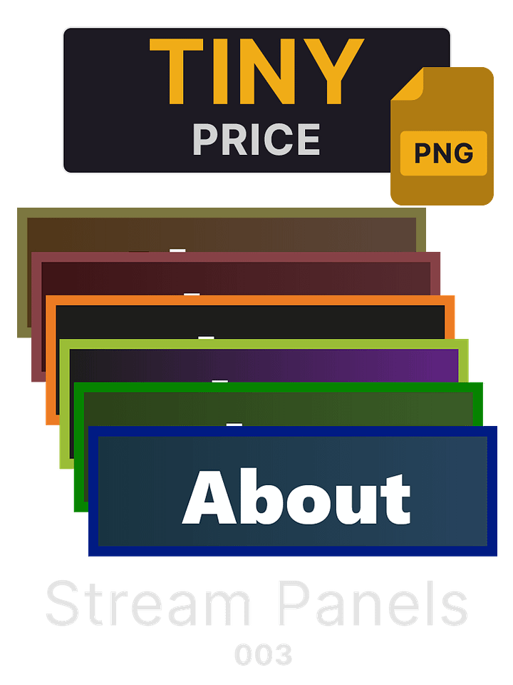 Stream Panels - 18x6 Colours - 003 product image (1)