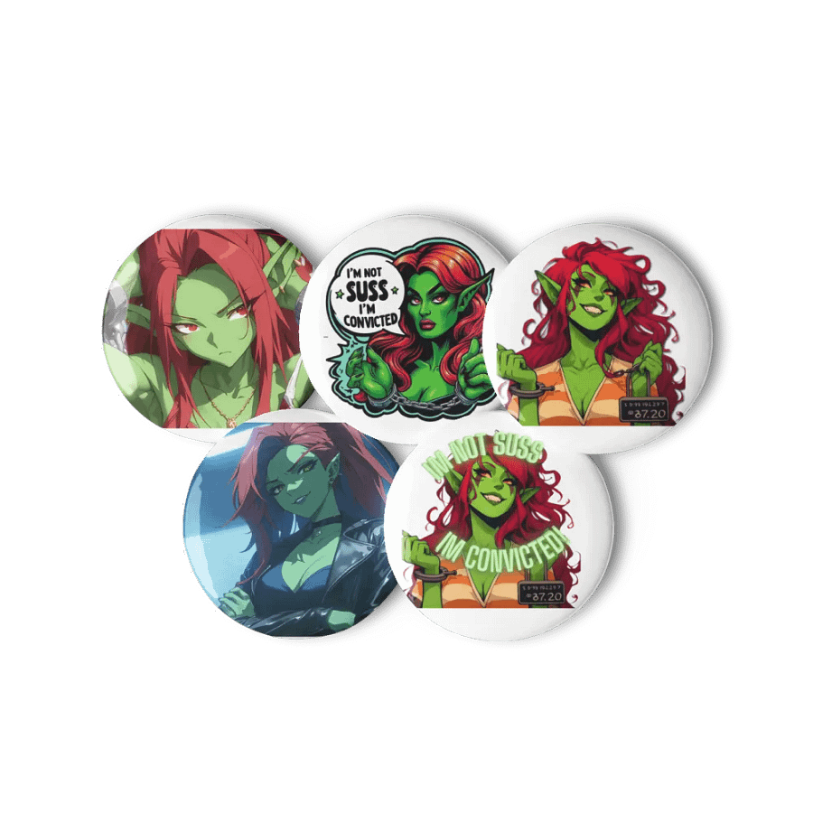 I'm Not Suss, I'm Convicted Pins product image (11)