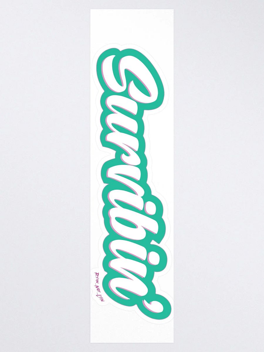 Survibin' Strip Sticker product image (3)