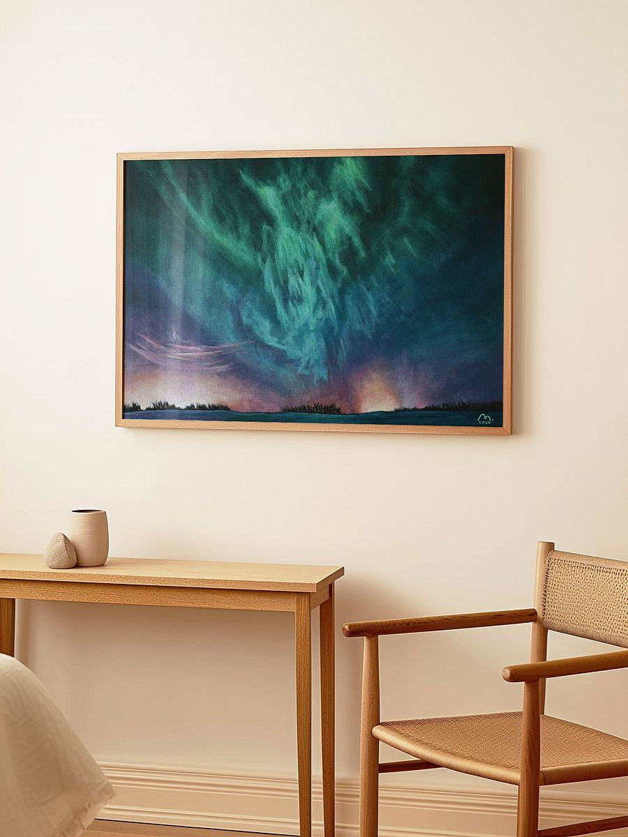 Northern Lights Art Print product image (4)