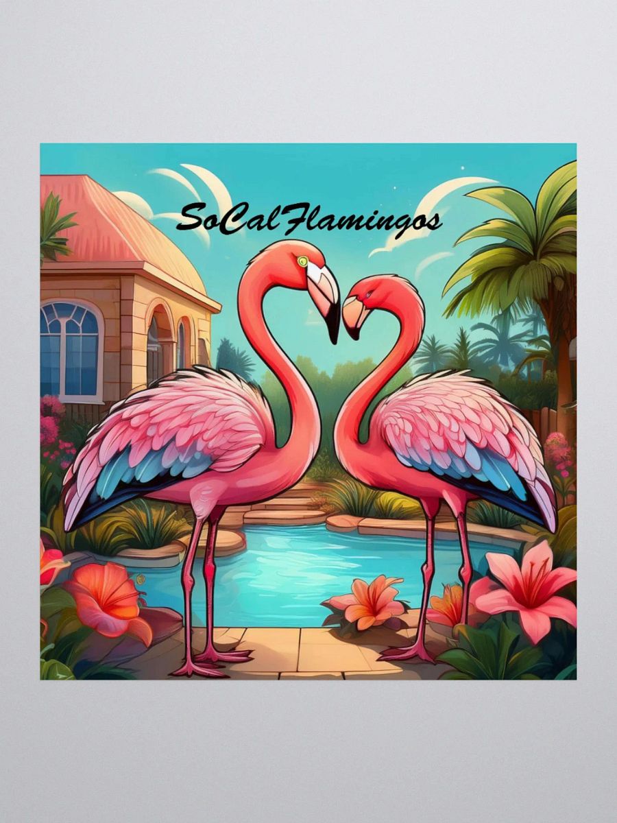SoCalFlamingos Sticker product image (11)
