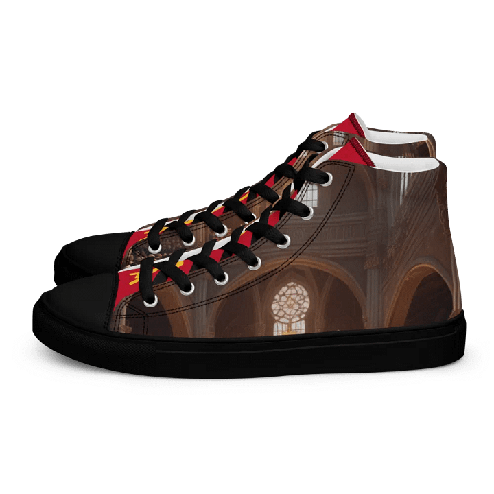 Donald in the Cathedral Womens High Tops product image (1)