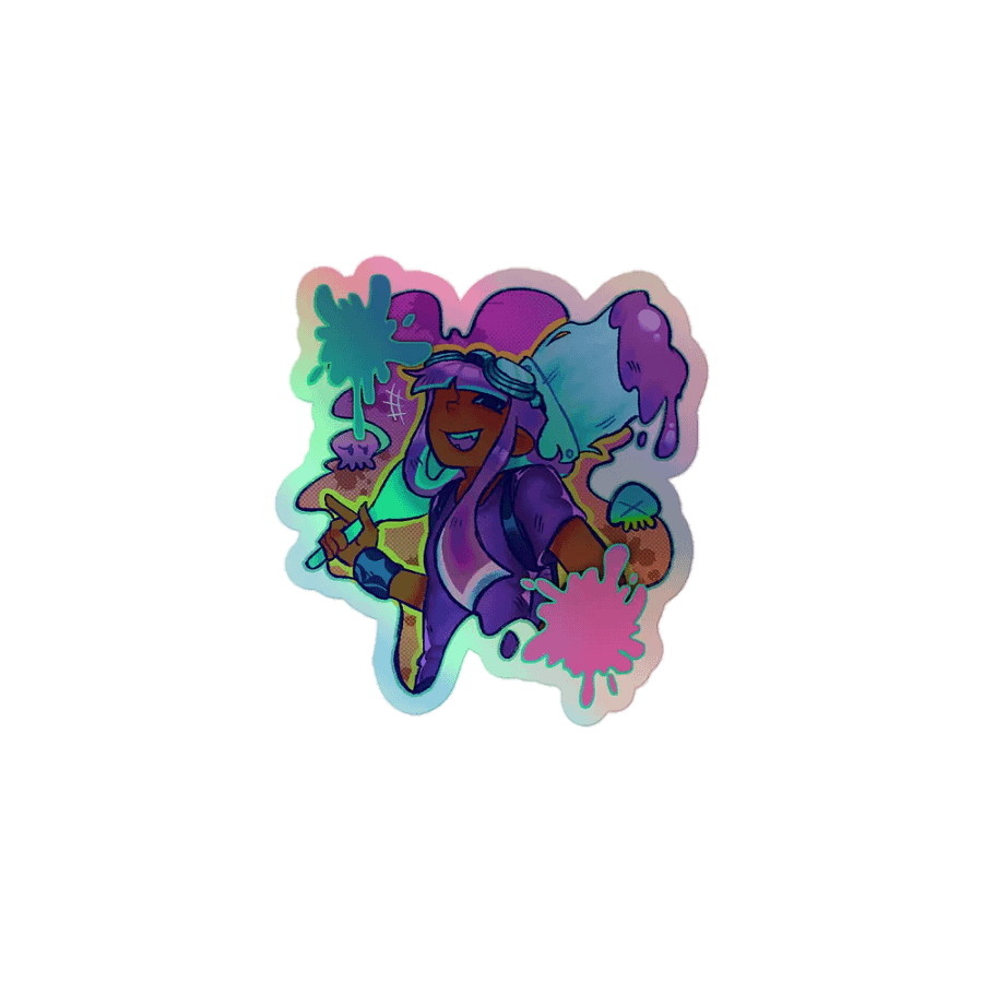 Lavish Lavender Holographic Sticker product image (1)