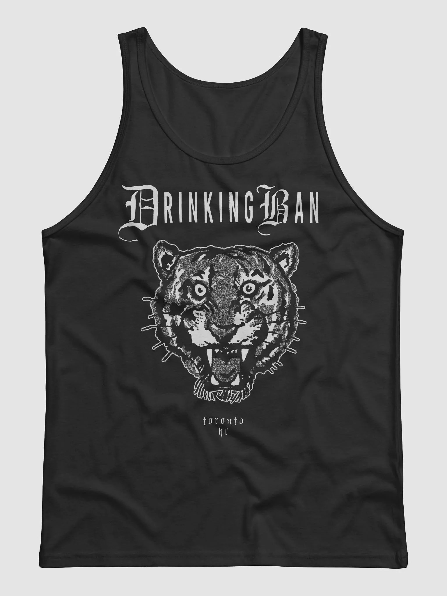 DRINKING BAN TANK (BLK/WHT) product image (1)