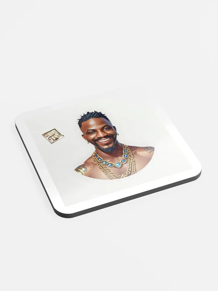 Smiling Gold Chains Coaster Set p k logo product image (2)