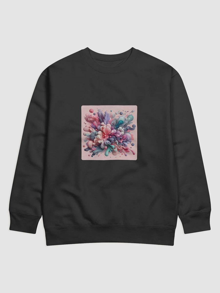 Swirling Dreams Premium Sweatshirt | AI Design abstract fluid product image (1)