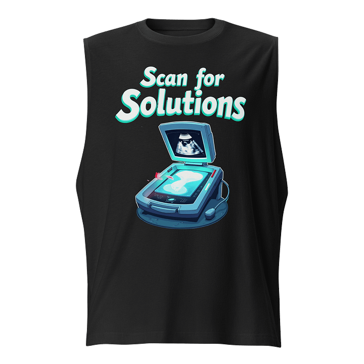 Futuristic Ultrasound Scanner Muscle Tank product image (1)