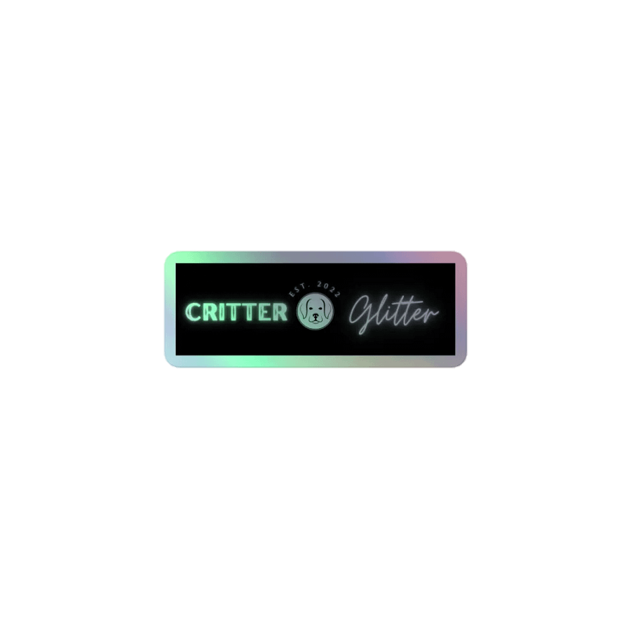 Holographic Logo Sticker product image (1)