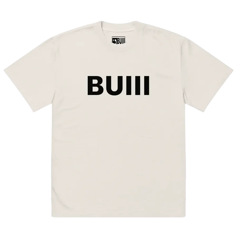 BUIII Originals Logo Premium Oversized T-shirt product image (9)