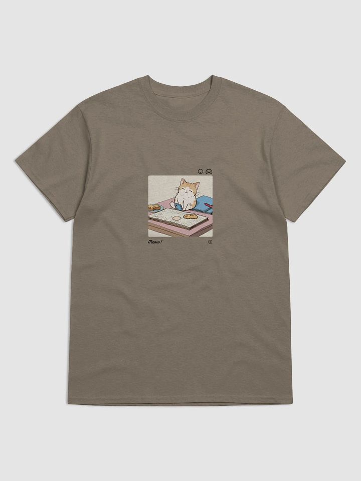 Playful Cat Cozy Scene T-Shirt product image (2)