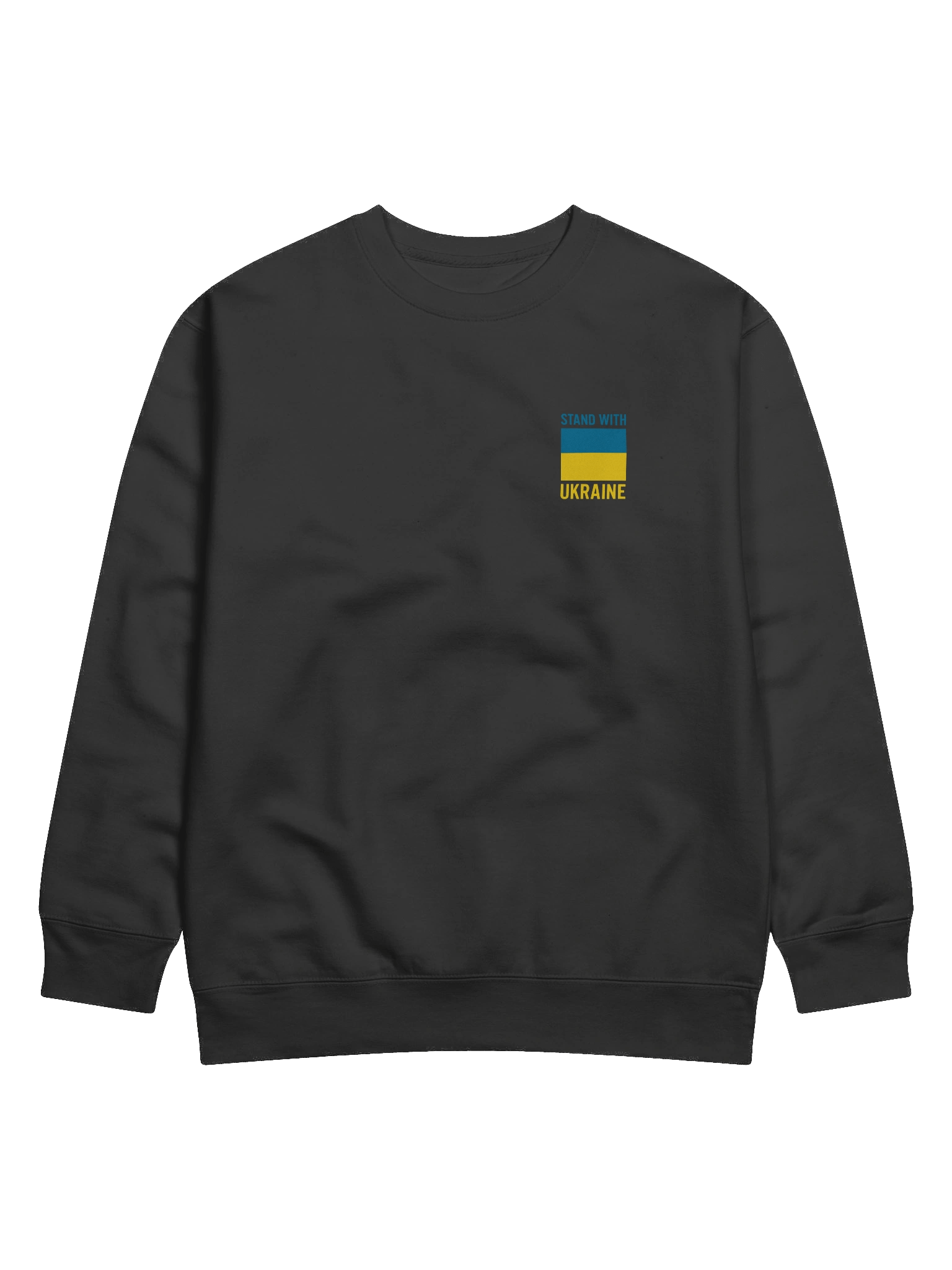 Stand with Ukraine Flag Sweatshirt product image (43)