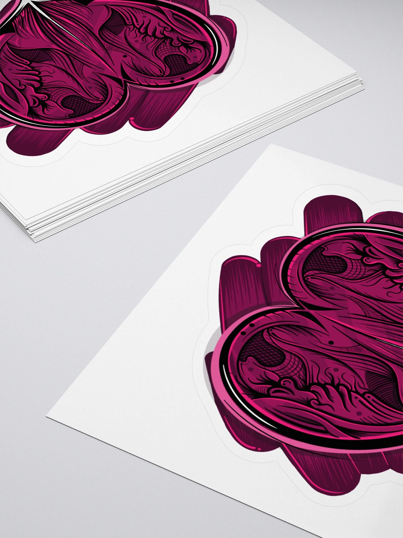 Open Heart Sticker product image (4)