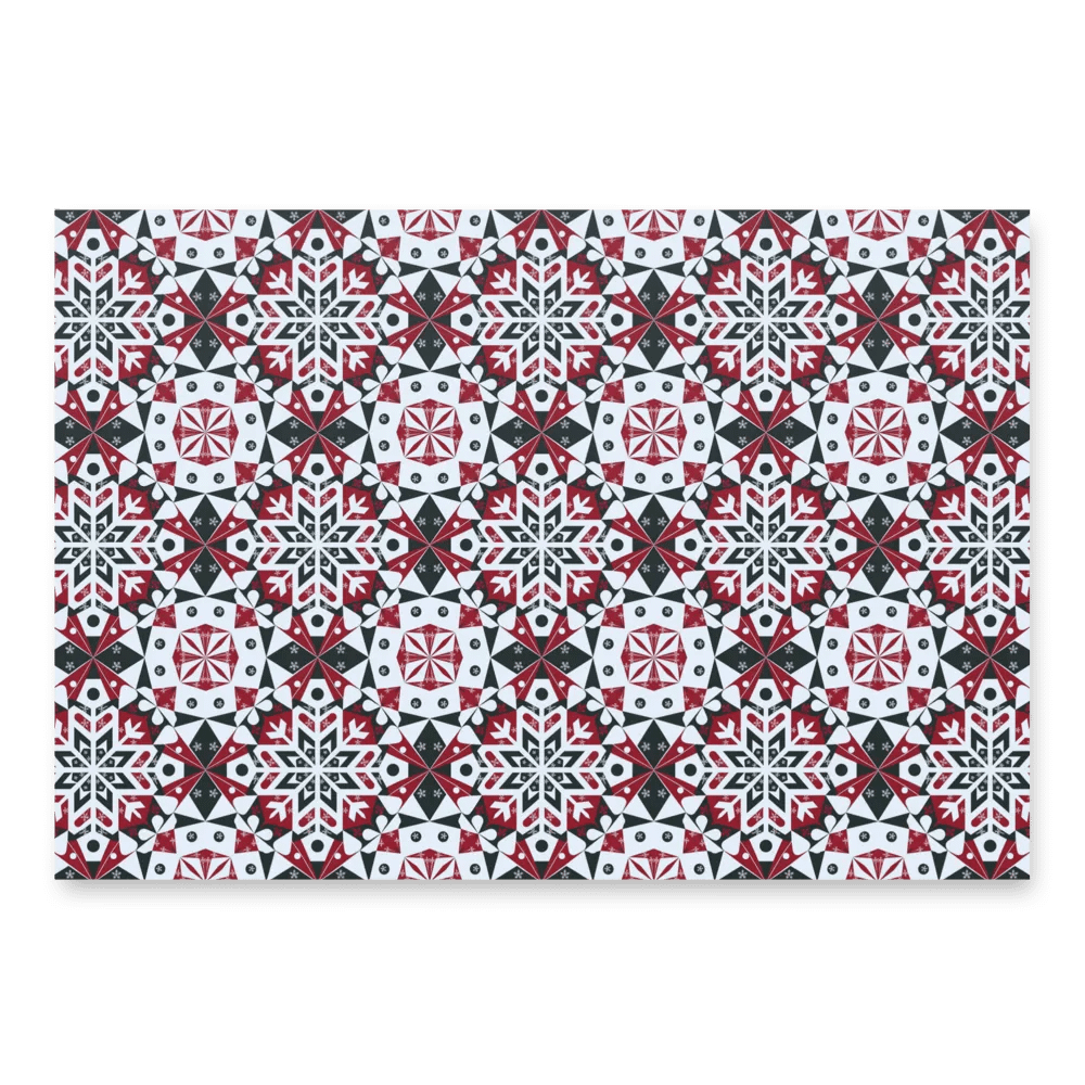 Snowflakes Wrapping Paper Sheets (3) product image (1)