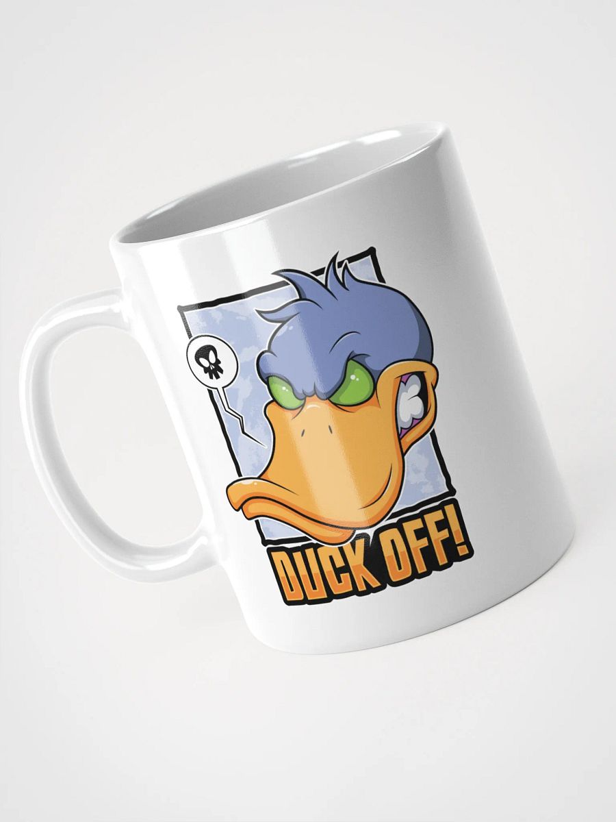Duck Off Mug – Funny Cartoon Duck Coffee Cup product image (3)