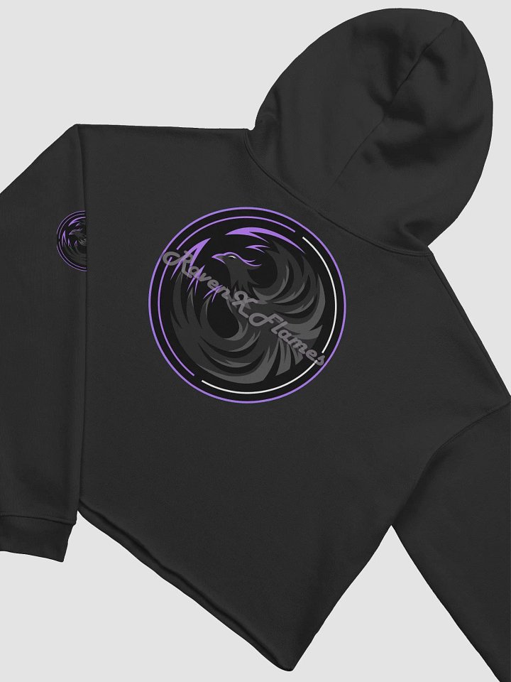 RavenXFlames Crop Hoodie product image (1)