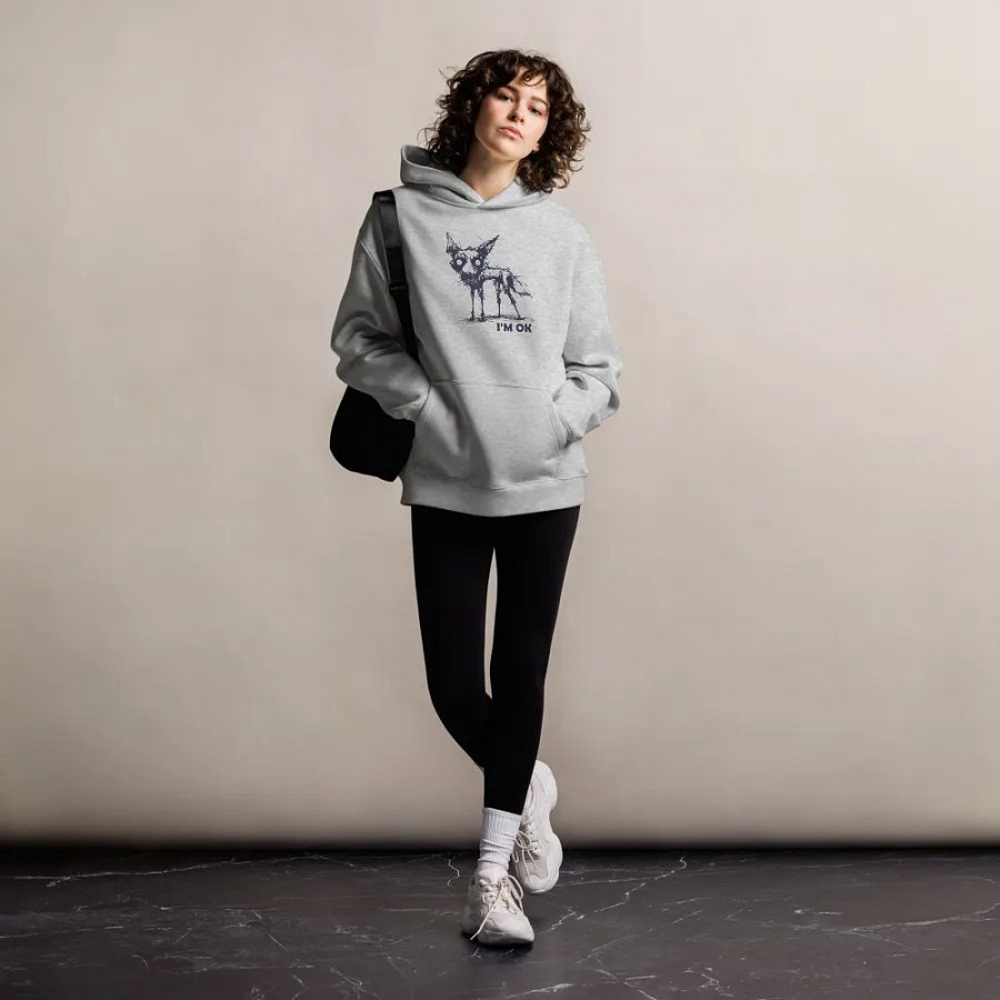 I'M OK - Oversized Hoodie product image (9)