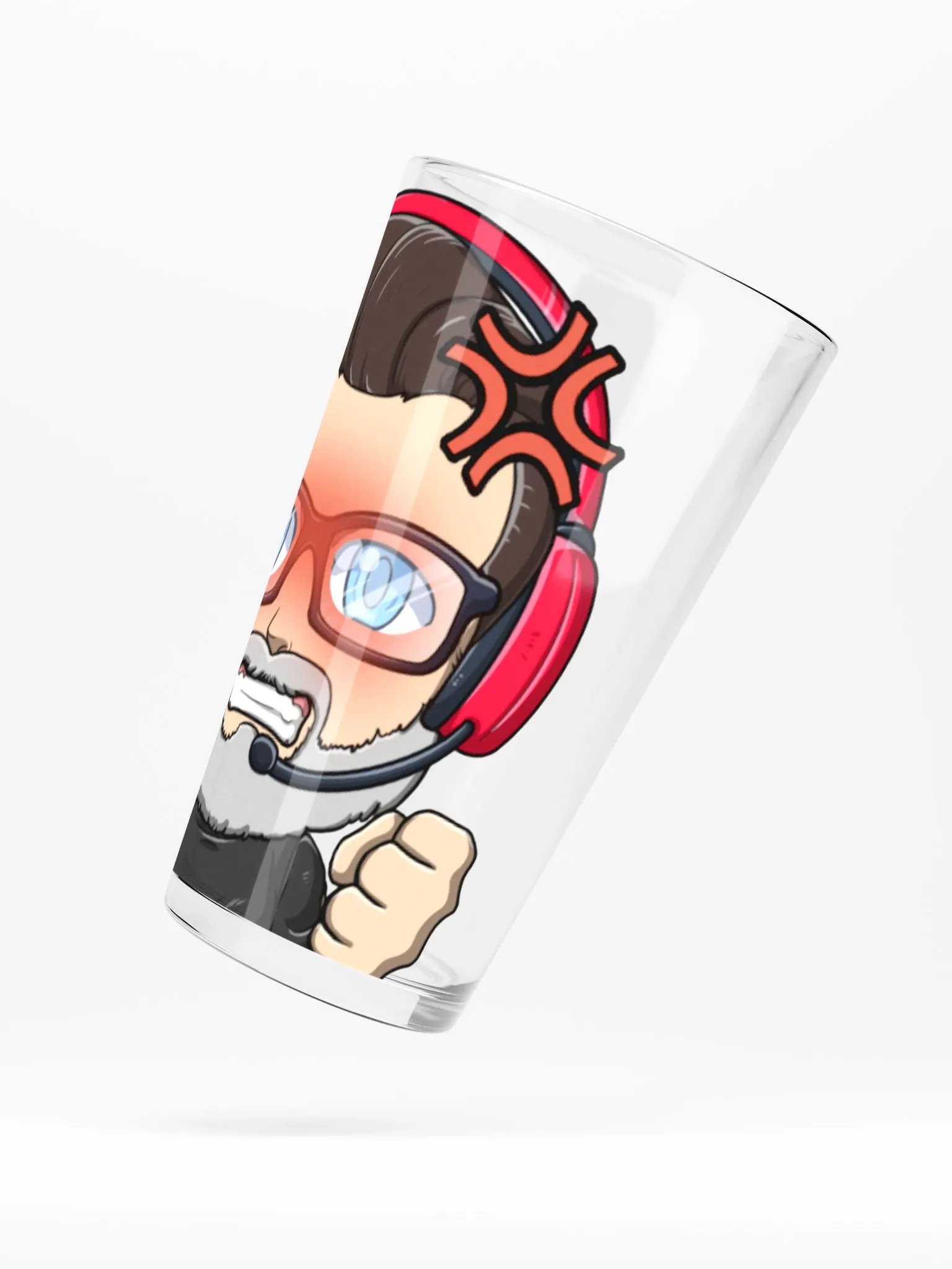 Ricky Rage Emote Pint Glass product image (5)