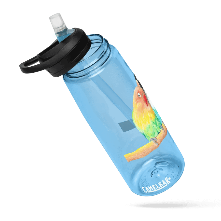 Lovebirds Drawing Water Bottle Straw product image (63)
