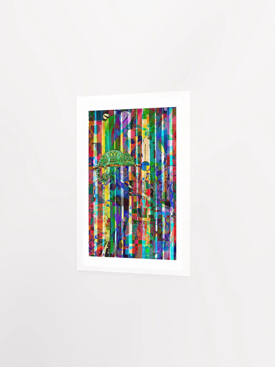 'Changing Colors' by Edward Martin Mixed Media Collage Print product image (3)