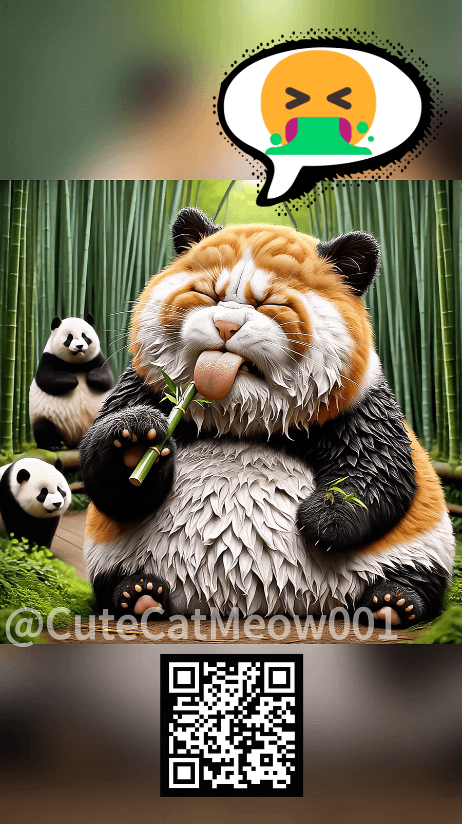 'Cute Not Cat But Panda' Unisex T-Shirt🐱🐼😄 product image (21)