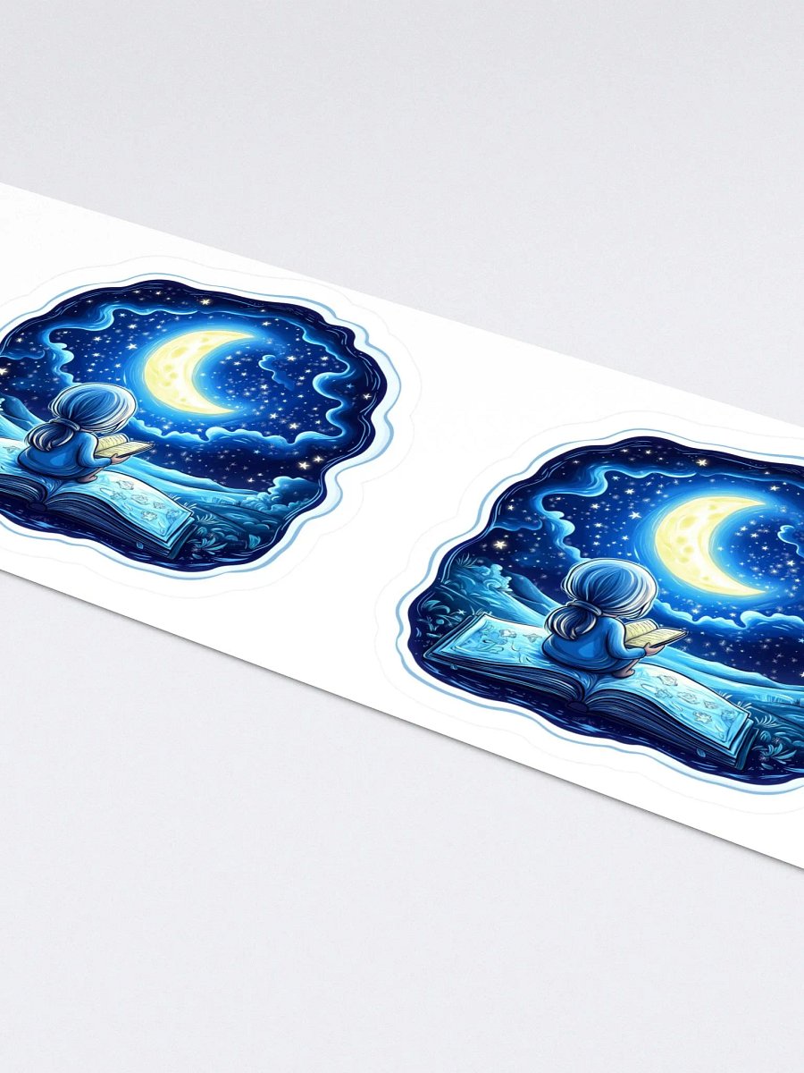 Moonlit Storytime Mini Strip Sticker product image (4)