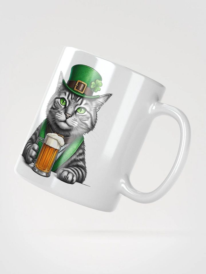 St. Patrick's Day Cat Mug product image (5)